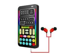 Changeur de voix - Mini carte sonore portable, outil d'alter vocale à 8 effets | Convertisseur Multifonction Voicee pour ordinateur, utilisation des tables, gadget léger pour le chat en ligne, l'en