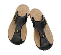changgengyi Ciabatte da doccia, Ciabatte infradito estive da esterno, ciabatte da spiaggia di grandi dimensioni, comodi sandali casual da esterno(Black,40 EU)