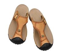 changgengyi Ciabatte da doccia, Ciabatte infradito estive da esterno, ciabatte da spiaggia di grandi dimensioni, comodi sandali casual da esterno(Lightbrown,44 EU)
