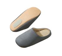 changgengyi Pantofole di cotone, Ciabatte silenziose in cotone for uomo e donna - Morbide comode for la casa(Gray,40 EU)