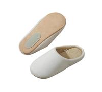 changgengyi Pantofole di cotone, Ciabatte silenziose in cotone for uomo e donna - Morbide comode for la casa(Beige,41 EU)