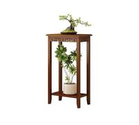 changgengyi Supporto per bonsai, Base for bonsai da pavimento for balcone, mensola for piante in bambù for soggiorno, divano, ufficio, interni , Espositore(S)