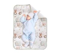 Changing Mat - 70x50cm Travel Changing Mat | Cambiamenti Impermeabili | Crib Mattress Protector | PAD DELLA STAZIONE DI CAMBINO BABY | Foglio Di Pannolini Pieghevoli Per Viaggi A Casa, Esterno,