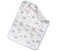 Changing Mat - Waterproof Reusable Washable Liner | Soft Breathable Diaper Changing Pad Cover | Large Mat for Boys Girls Nursery Night Feeding Leak Protection