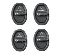 CHANGKAIFA 4 Pezzi Copertura della Serratura della Portiera Dell'auto per Citroen C1 C2 C3 C4 C5 X C6 Picasso Aircross ami Xsara Cactus Elysee, Protezione per Serratura Portiera Auto Ammortizzante