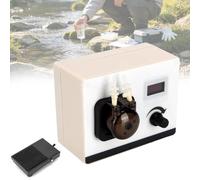 CHANGLKJ Pompa Peristaltica Intelligente, velocità di Flusso Regolabile, Resistente Ad Acidi E Alcali, Campionatore Elettrico per Campionamento Dellacqua con Tubo Bpt, 1-350 Giri/min, 1 * 3tube