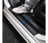 CHANGNIANFA 4 Pezzi Battitacco Adesivi Soglie Porte per Mazda MX5 MX-5 NA/NB 2005, Antiusura Soglia AntiGraffio Benvenuto Pedaliera Styling Accessori,Blue