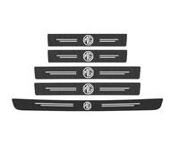 CHANGNIANFA 5 Pezzi Battitacco Adesivi Soglie Porte per Peugeot 2008 II 2023-, Antiusura Soglia AntiGraffio Benvenuto Pedaliera Styling Accessori,MG