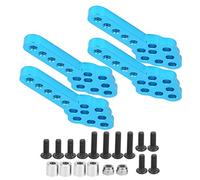 Changor Accessori per Auto RC, Lavorazione Squisita, Staffa di Smorzamento, Piastra di Base, Robusto, Elevata Durata, Resistente all'Usura, per Attirare l'interesse di Amici, Famiglia,