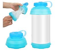 Changor Bollitore Pieghevole, Design di Grande capacità da 750 Ml | Realizzato in TPU resistente, leggero e portatile, perfetto per la corsa all\'aperto, il ciclismo, i viaggi, il fitness