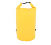 Changor Borsa Impermeabile Impermeabile da 20 Litri, Leggera, Gialla, per Canottaggio, Nuoto, Kayak, Avventure All'aria Aperta, Tessuto a Rete in PVC