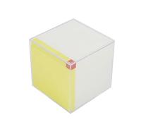 Changor Contare i Blocchi Modello di Geometria Educativa in Plastica Colorata per Bambini Comprensione del Volume e Apprendimento Matematico 10,2 X 10,5 X,5 Cm