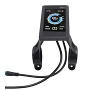 Changor Display LCD Elettrico Misuratore Pannello di Controllo ABS Leggero Schermo Grande per Scooter Elettrico per Bici 1 X Manuale, Pronto All'uso