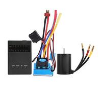 Changor ESC Senza Spazzole 120A Ad Alta Efficienza con Motore 3650 2300KV e Scheda di Programma per Modello di Auto RC 1:10