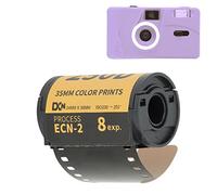 Changor Film di Stampa a Colori da 35 Mm, Film di Colore Negativo Professionale, Processo ECN-2, per 135 Telecamere (8 foglio)
