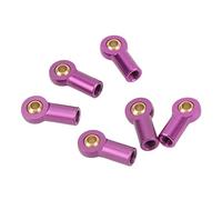 Changor Giunto Sferico con Tirante per Asta di Collegamento M3 in Lega di Alluminio per Auto RC, Design Leggero Migliora le Prestazioni Dell'auto, Confezione da 6 per Modelli 1/10 Come, Colore