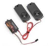 Changor Kit Simulatore Sonoro Motore RC per Modello di Auto RC in Scala 1/10 94123 con 10 Suoni, Plastica Nera Facile da Installare