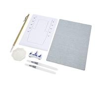 Changor Kit Tavolo da Disegno Ad Acqua, Set di Strumenti Artistici Riutilizzabili Ed Ecologici per Bambini e Adulti, 1 Formato A4 con Staffa