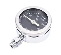 Changor Manometro per Immersione, Bagliore Notturno Luminoso Accurato in Metallo per Misuratore di Pressione per Immersione in Acciaio per Immersioni Subacquee BCD