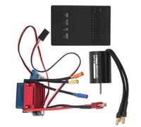 Changor Motore Brushless 2430 6300KV e ESC 25A con Scheda di Programmazione per Auto RC 1/16 1/18, Alta Efficienza, Design Portatile