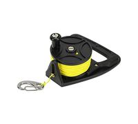 Changor Mulinello ARA Immersione, leggero, inossidabile, portatile, mulinello da pesca subacqueo con arresto del pollice per lo snorkeling negli sport subacquei (ruota nera)