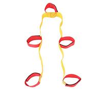 Changor Nastro di Fissaggio per Squadra Cinghia Elastica Durevole per Giochi di Squadra All'aperto Allenamento 2 Pezzi 3/5/8 Persone per gli Appassionati di Sport (Versione normale per 5 persone)