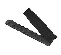 Changor Nastro di Pizzo Morbido Tessuto Elastico 10 Metri (Nera) | Pizzo di alta qualità, Comodo ed elastico, Facile da cucire, Adatto per decorazioni, Ideale per progetti fai da te