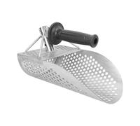 Changor Pala Portatile in Acciaio Inossidabile con Paletta per Sabbia da | Materiale durevole, Impugnatura ergonomica, Design pieghevole, Perfetto per le gite in spiaggia, Setacciatura efficiente,