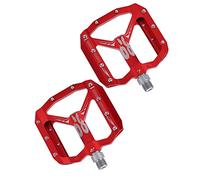 Changor Pedali per Mountain Bike Pedali Piatti con Piattaforma Leggera e Resistente per Tutti i di Guida con Cuscinetti DU in Lega di Alluminio per Mountain Bike XC/AM/FR (#2)