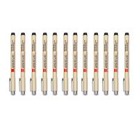 Changor Penne Micro Line 12 Pezzi Fineliner Impermeabile Ad Asciugatura Rapida per Disegnare Schizzi e Scrivere Nella Progettazione Architettonica