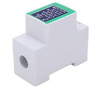 Changor PZEM-008 Voltmetro Amperometro Digitale LCD Multifunzionale per Ingegneria Elettronica Misurazione Ad Alta Precisione Materiale PC per Montaggio su Guida da 35 Mm