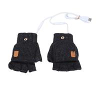 Changor Riscaldati USB Senza per un Calore Accogliente Durante lo Sci Invernale o il Gioco - Materiale in Morbida Fibra Acrilica, Tecnologia di Riscaldamento, 1 Paio (#3)