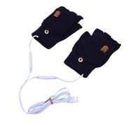 Changor Riscaldati USB Senza per un Calore Accogliente Durante lo Sci Invernale o il Gioco - Materiale in Morbida Fibra Acrilica, Tecnologia di Riscaldamento, 1 Paio (#4)