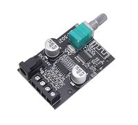 Changor Scheda Amplificatore di Potenza Bluetooth 50Wx2 Amplificatore Audio Ad Alta compatibilità per Laptop Porte di Alimentazione Regolazione Accensione/spegnimento per L'intrattenimento Domestico