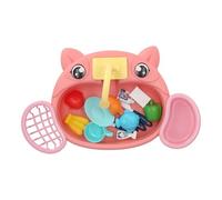 Changor Set da Gioco per Lavello da Cucina in Plastica, Lavello Interattivo con Rubinetto Elettrico a Circolazione D'acqua, Rubinetto Ruotabile a 180° per Bambini di età Superiore