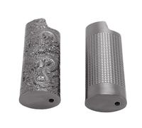 Changor Set di Custodie per Accendini da 2 Pezzi, Supporto in Metallo Vintage con Motivo Drago per Viaggi e Feste, 8 Cm in Lega di Zinco (#2)