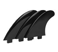 Changor Set di Pinne per Tavola da Surf, Design Stabile a 3 Pinne | Materiale in nylon, leggero e resistente, accessorio da surf versatile, compatibile con la maggior parte delle tavole