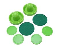 Changor Set Dischi da Hockey da Tavolo da 96 Mm, Kit di Ricambio Durevole per Tavoli da Gioco, Design Ergonomico per un Gameplay Migliorato, Include 2 Pulsanti e 4 Dischi