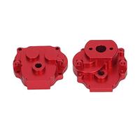 Changor Sostituzione Durevole Dell'alloggiamento della Scatola Ingranaggi RC in Lega di Alluminio per gli Accessori 1/18 TRX4M Crawler 2 (Rossa)