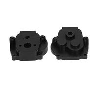 Changor Sostituzione Durevole Dell'alloggiamento della Scatola Ingranaggi RC in Lega di Alluminio per gli Accessori 1/18 TRX4M Crawler 2 (Nera)