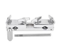 Changor Staffa per Supporto per Morsetto di Collegamento in Ferro Asta per Set di Tamburi a Percussione Accessorio per Kit per Batteria a Campanaccio Supporto per Morsetto