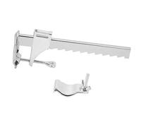 Changor Supporto per Ombrellone in Acciaio Resistente, Design a Clamp/Holder di Grandi Dimensioni per Panchine da Esterno, Canne da Pesca e Bandiere in Cortile per Diametro del Palo da 1,0-1,6