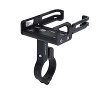 Changor Supporto per Telefono Anticaduta Anti-Shake Doppio Fisso Forte Elasticità per Moto e Biciclette Supporto in Alluminio