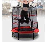Changor Trampolino per Bambini Junior con Rete di Sicurezza, 55 Pollici | PVC premium, struttura in acciaio resistente, molle elastiche, interno, esterno
