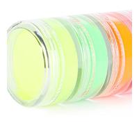 Changor Vernice Fluorescente per il Viso Colori Vivaci per Feste da Ballo Cosplay Set di Trucco per Viso e Corpo in 6 Colori