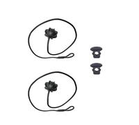 Changyeah 2 Pezzi Posteriore Corda per Auto Bagagliaio, Corda per Scaffali per Pacchi Auto Portapacchi Tenere La Cinghia della Corda Corda per Bagagliaio Auto per Auto Portapacchi Posteriore(Nero)