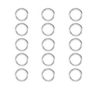 Changyeah 34 mm Anelli per Borse, 15 pezzi Scatto Molla Rotonda Moschettoni Anelli per Borse Anello Moschettone Fibbia a Molla per Portachiavi Borsetta Gioielli Decorazioni Artigianato Accessorio