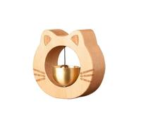 CHANGYING Shopkeepers - Campanello magnetico a forma di gatto, per porta o frigorifero, adorabile campanello in dopamina con suono piacevole, campanello decorativo per l'ingresso della casa per gli