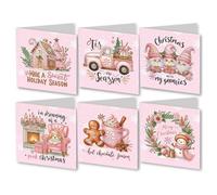CHANGYUE 2/6/12 pezzi farfalla e fiore Card Rinstone Card Kit Card for bomboniere for feste natalizie (HK077)