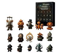 CHANGYUE Halween Avvent Calendar 2025, giocattolo del calendario 'avvento per bambini, notti di paura del conto alla rovescia di Halloween con figurine (B)
